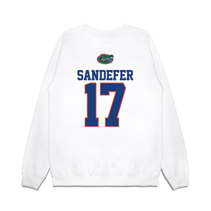 Florida - NCAA Baseball : Russell Sandefer - USA Raglan Premium Crewneck Sweatshirt-1