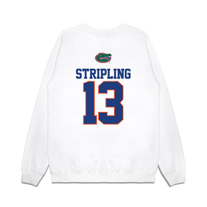 Florida - NCAA Baseball : Landon Stripling - USA Raglan Premium Crewneck Sweatshirt-1