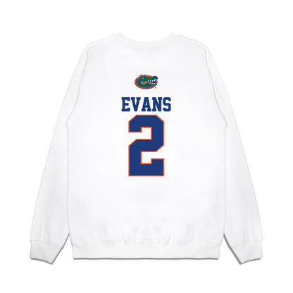 Florida - NCAA Baseball : Ty Evans - USA Raglan Premium Crewneck Sweatshirt-1