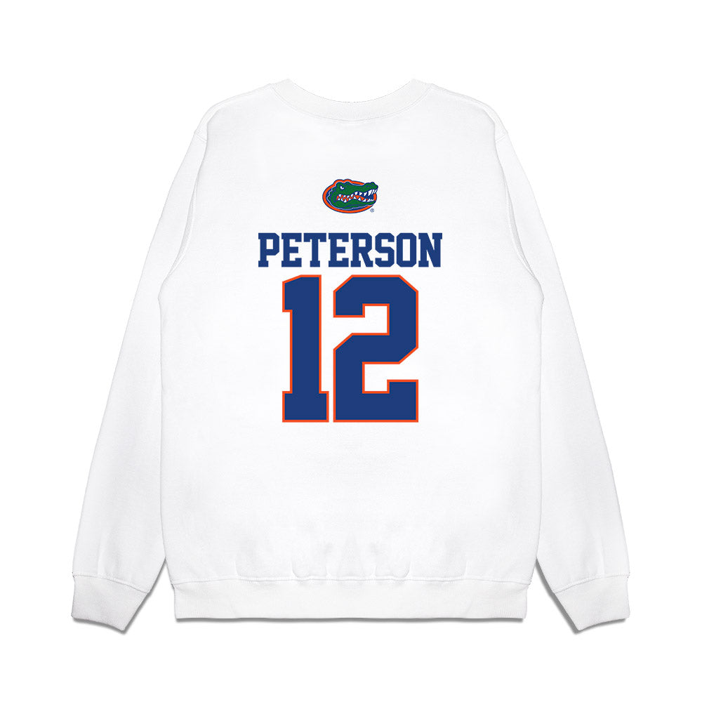 Florida - NCAA Baseball : Liam Peterson - USA Raglan Premium Crewneck Sweatshirt-1
