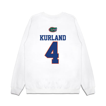 Florida - NCAA Baseball : Cade Kurland - USA Raglan Premium Crewneck Sweatshirt-1