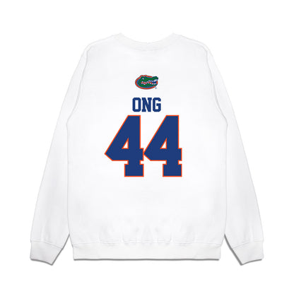 Florida - NCAA Baseball : Felix Ong - USA Raglan Premium Crewneck Sweatshirt-1