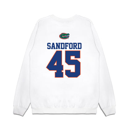 Florida - NCAA Baseball : Schuyler Sandford - USA Raglan Premium Crewneck Sweatshirt-1