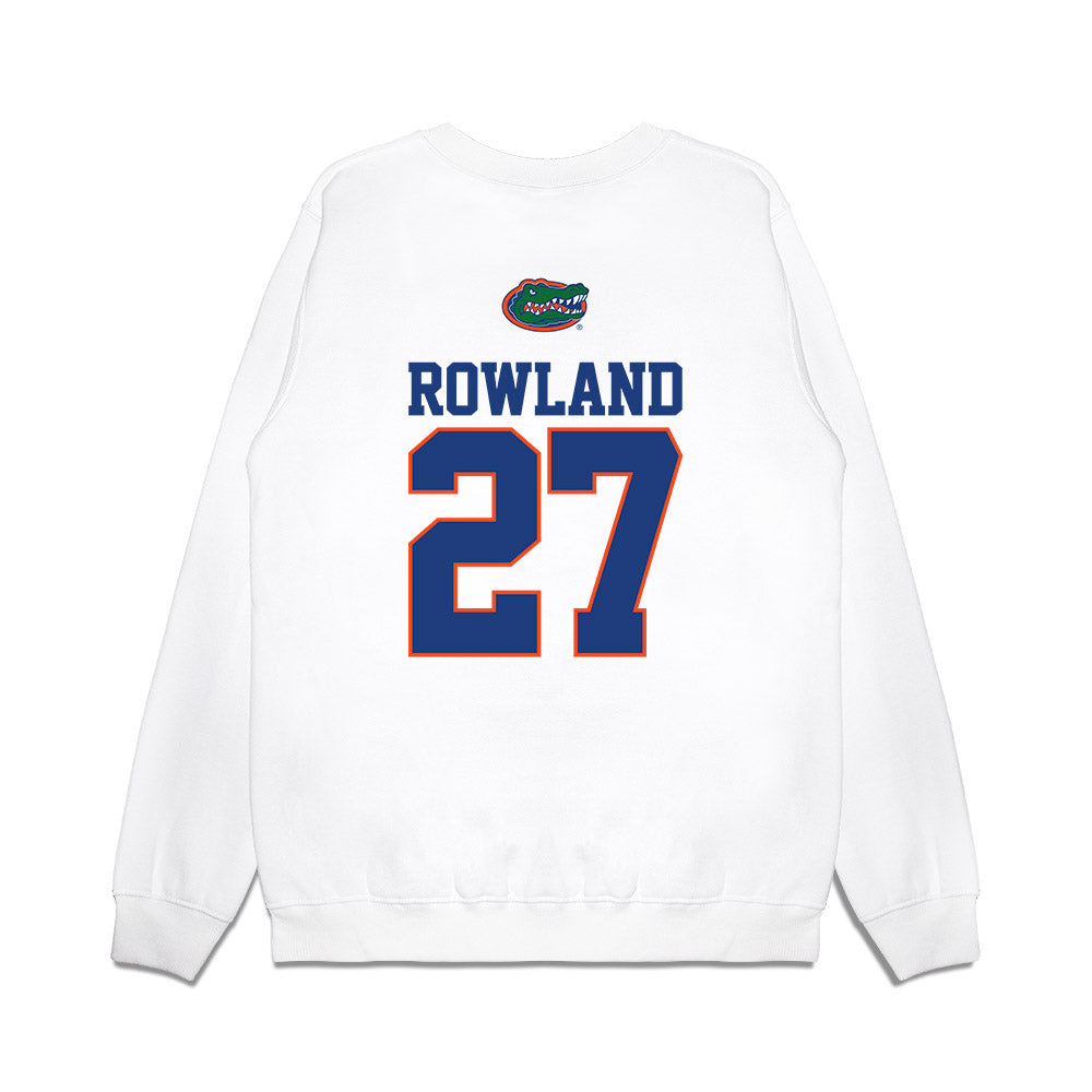 Florida - NCAA Baseball : Blaine Rowland - USA Raglan Premium Crewneck Sweatshirt-1