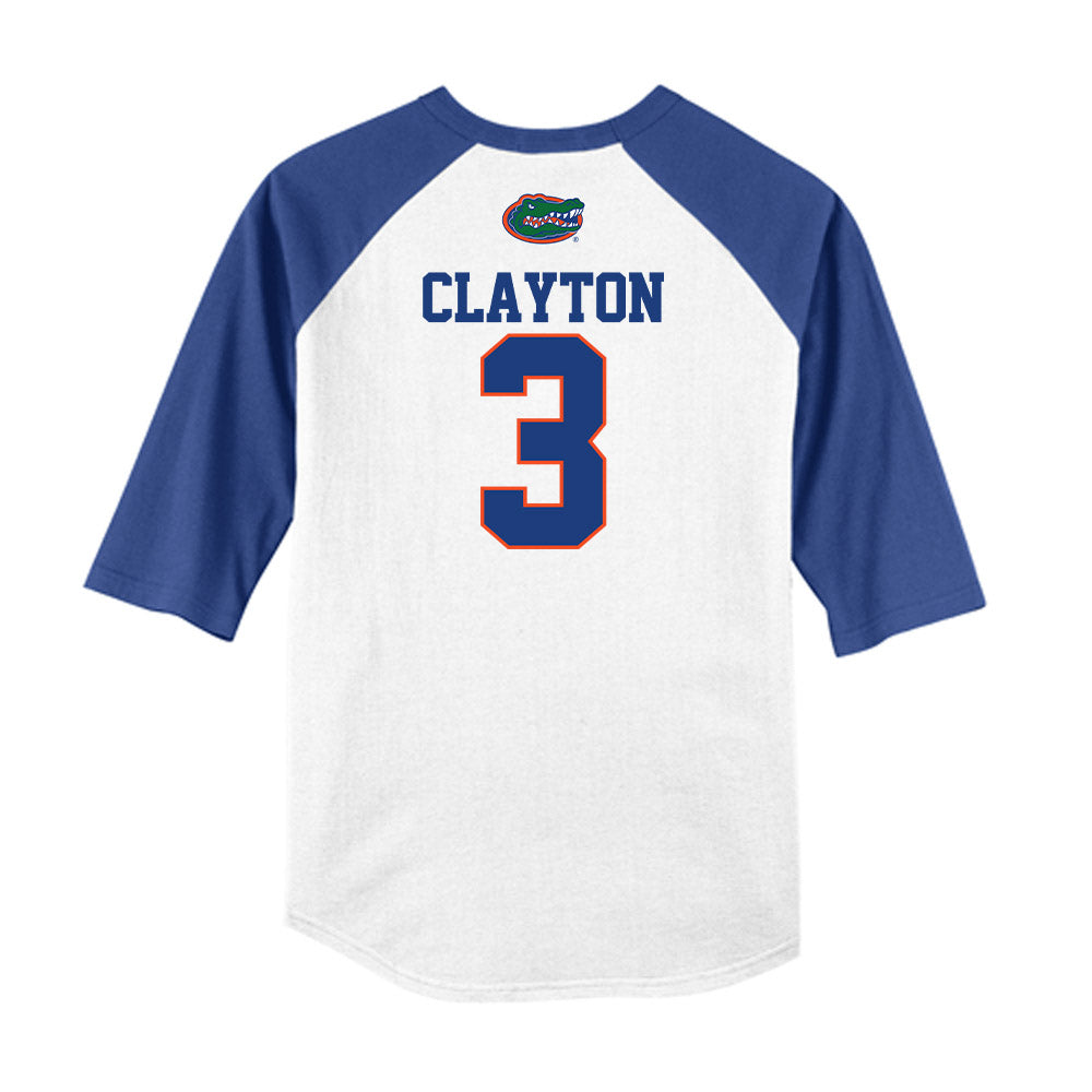 Florida - NCAA Baseball : Patricia Clayton - USA Raglan Raglan Shirt-1