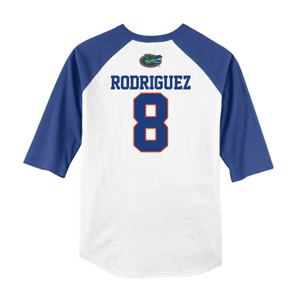 Florida - NCAA Baseball : Christian Rodriguez - USA Raglan Raglan Shirt-1
