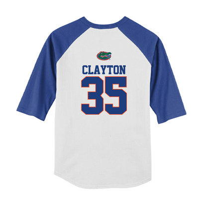 Florida - NCAA Baseball : Brock Clayton - USA Raglan Youth Raglan T-Shirt-1