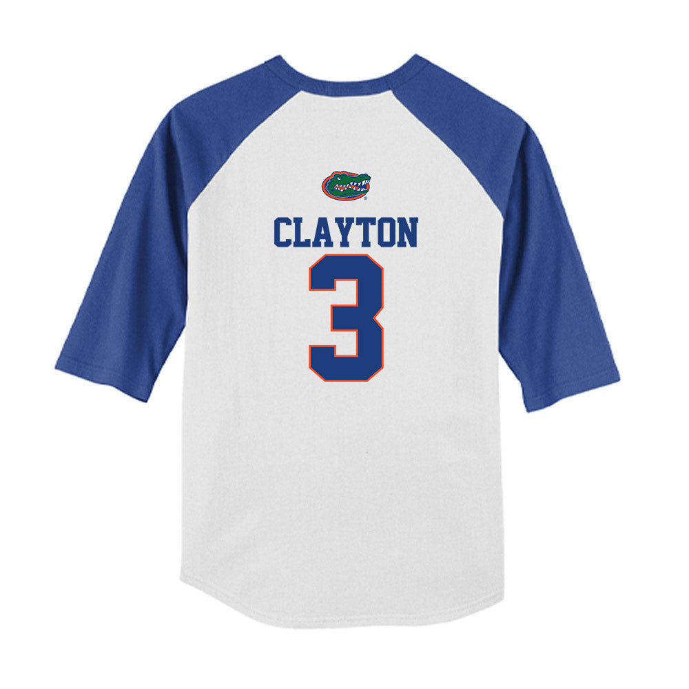Florida - NCAA Baseball : Patricia Clayton - USA Raglan Youth Raglan T-Shirt-1