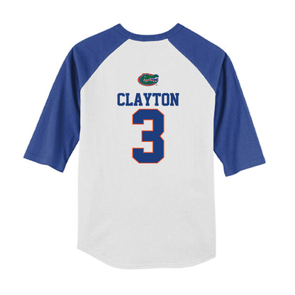 Florida - NCAA Baseball : Patricia Clayton - USA Raglan Youth Raglan T-Shirt-1