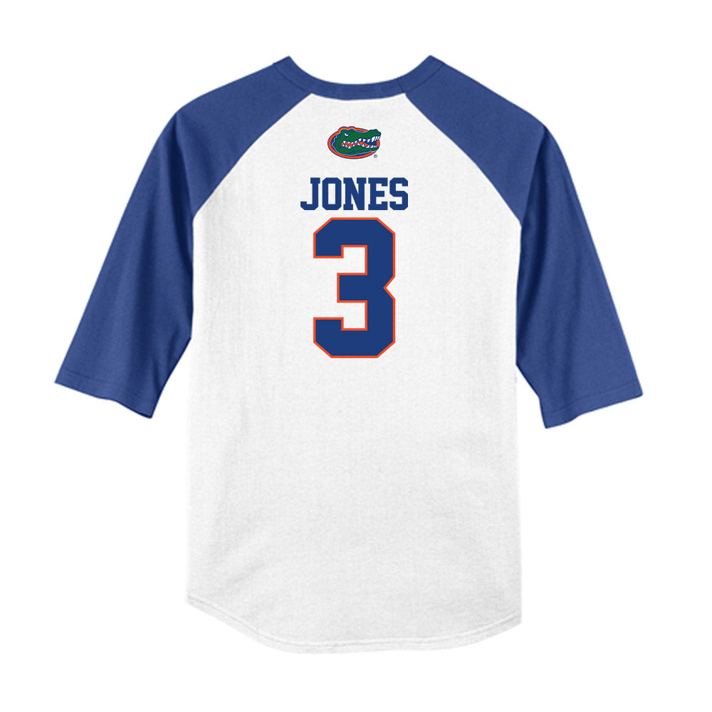 Florida - NCAA Baseball : Kyle Jones - USA Raglan Raglan Shirt-1