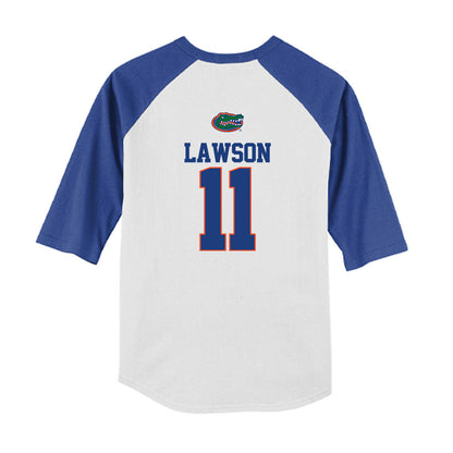 Florida - NCAA Baseball : Brendan Lawson - USA Raglan Youth Raglan T-Shirt-1