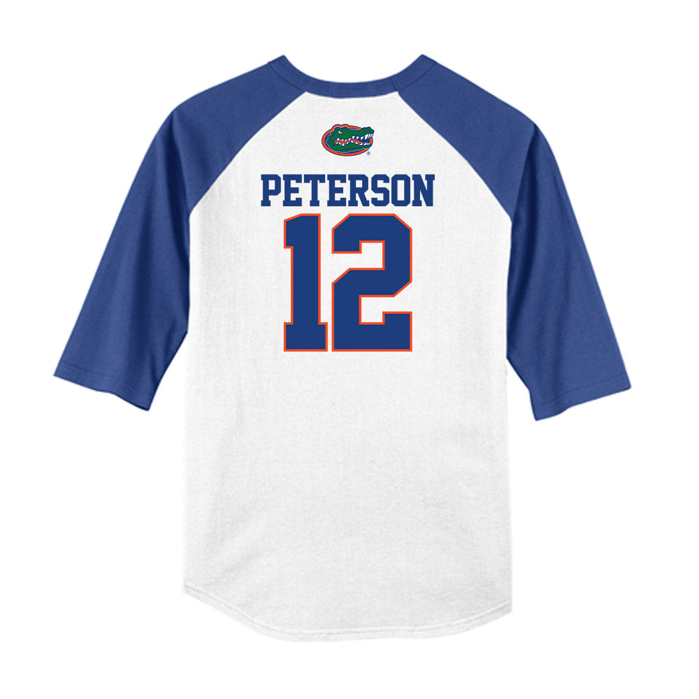 Florida - NCAA Baseball : Liam Peterson - USA Raglan Raglan Shirt-1