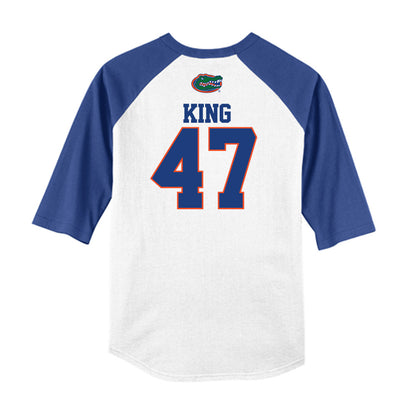 Florida - NCAA Baseball : Aidan King - USA Raglan Raglan Shirt-1