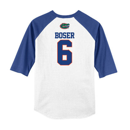 Florida - NCAA Baseball : Bobby Boser - USA Raglan Raglan Shirt-1