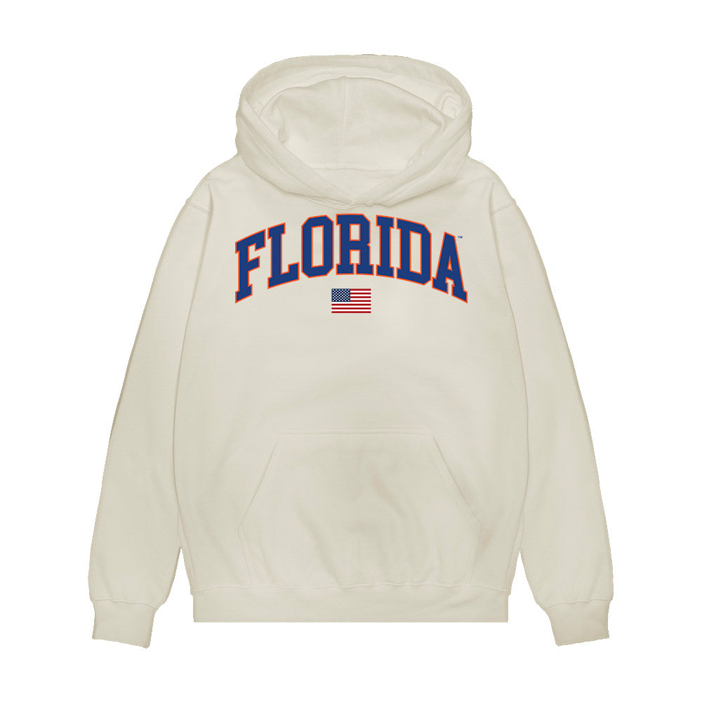 Florida - NCAA Baseball : Bobby Boser - USA Raglan Premium Hooded Sweatshirt-0