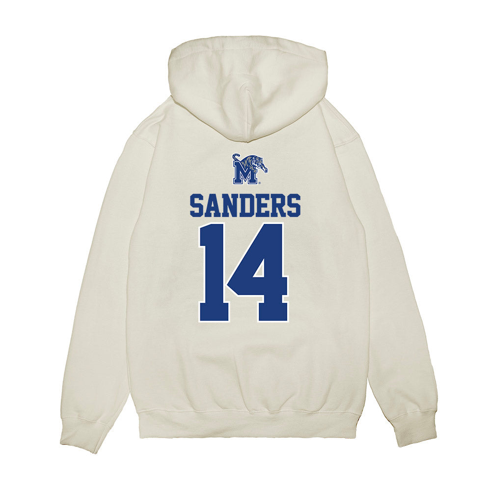 Memphis - NCAA Baseball : Brayden Sanders - USA Raglan Premium Hooded Sweatshirt-1