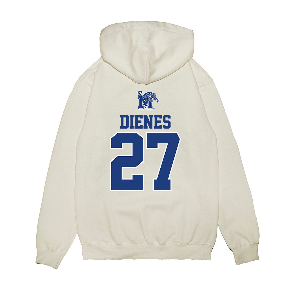 Memphis - NCAA Baseball : Jacob Dienes - USA Premium Hooded Sweatshirt-1
