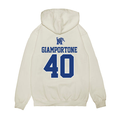 Memphis - NCAA Baseball : Seth Giamportone - USA Raglan Premium Hooded Sweatshirt-1