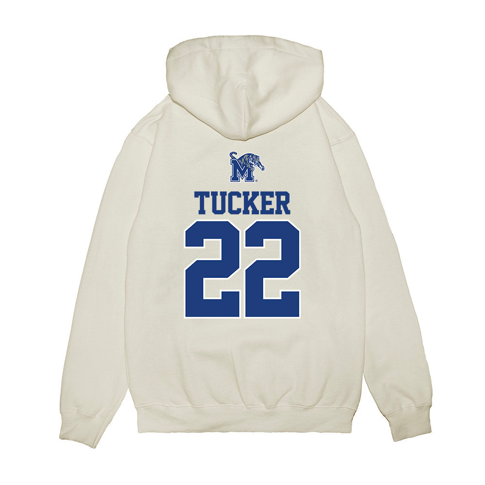 Memphis - NCAA Baseball : Cade Tucker - USA Raglan Premium Hooded Sweatshirt-1