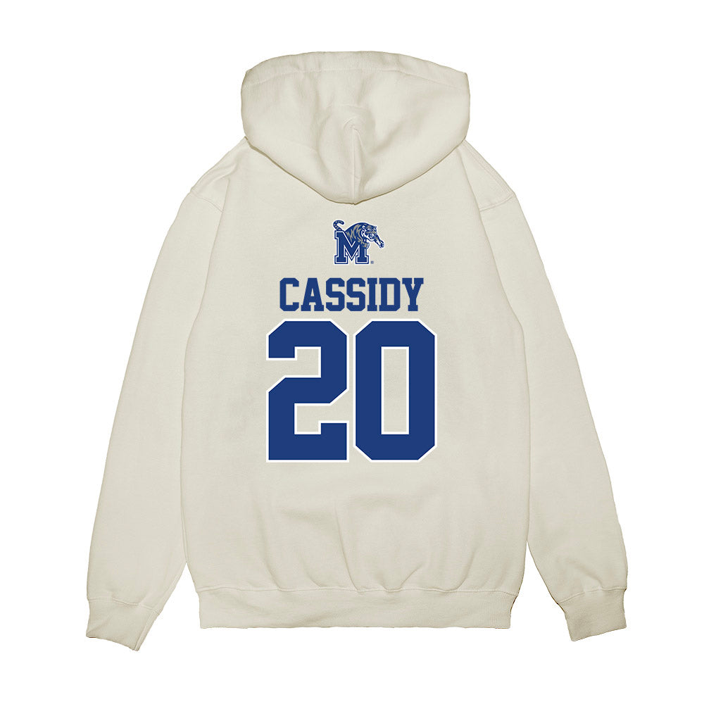 Memphis - NCAA Baseball : Trae Cassidy - USA Premium Hooded Sweatshirt-1