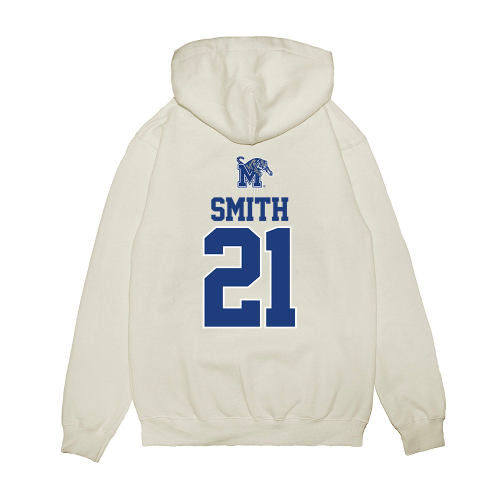 Memphis - NCAA Baseball : Charlie Smith - USA Raglan Premium Hooded Sweatshirt-1