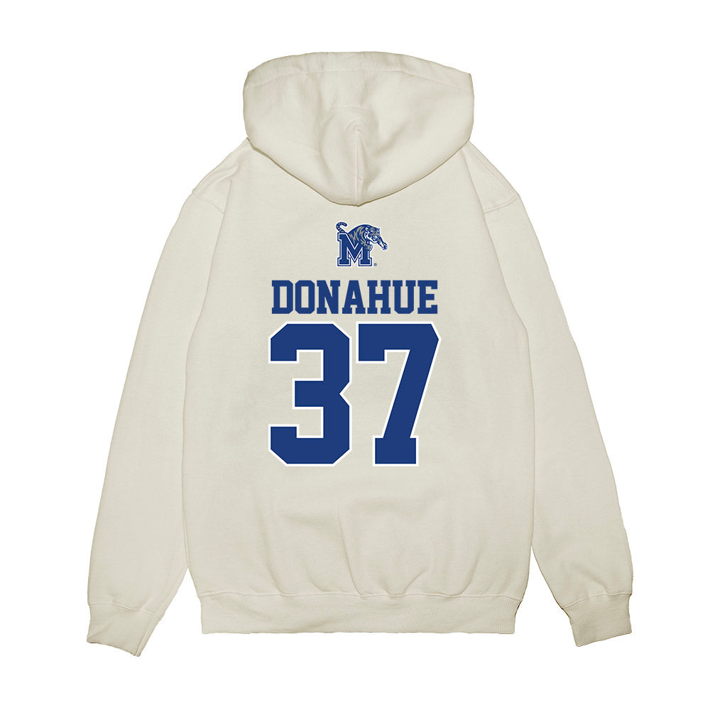 Memphis - NCAA Baseball : Hayden Donahue - USA Raglan Premium Hooded Sweatshirt-1