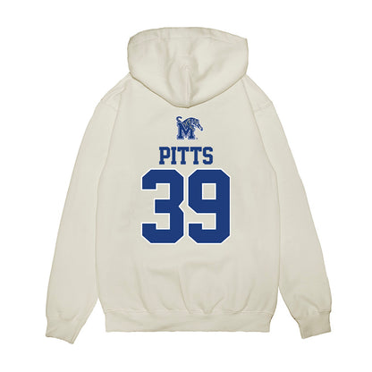 Memphis - NCAA Baseball : Jack Pitts - USA Raglan Premium Hooded Sweatshirt-1