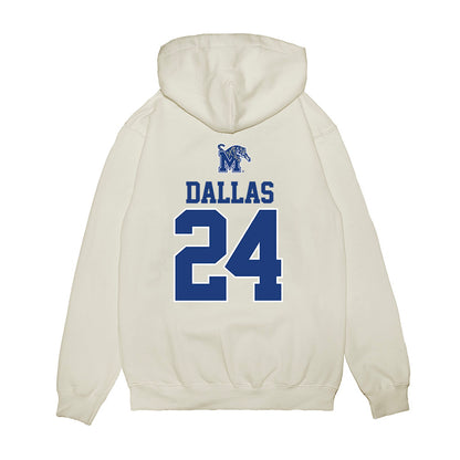 Memphis - NCAA Baseball : Michael Dallas - USA Raglan Premium Hooded Sweatshirt-1