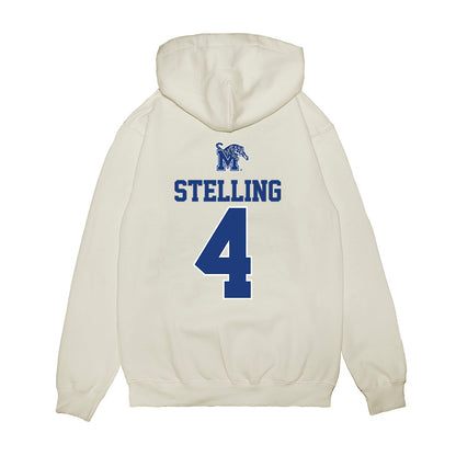 Memphis - NCAA Baseball : Logan Stelling - USA Raglan Premium Hooded Sweatshirt-1