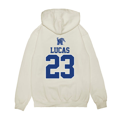 Memphis - NCAA Baseball : Isaac Lucas - USA Raglan Premium Hooded Sweatshirt-1