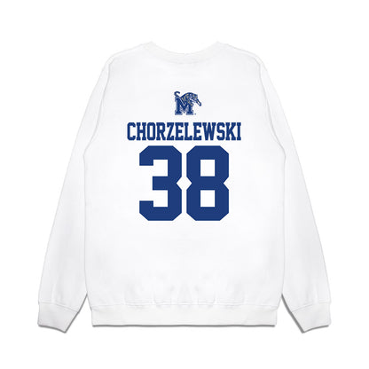 Memphis - NCAA Baseball : Brandon Chorzelewski - USA Raglan Premium Crewneck Sweatshirt-1