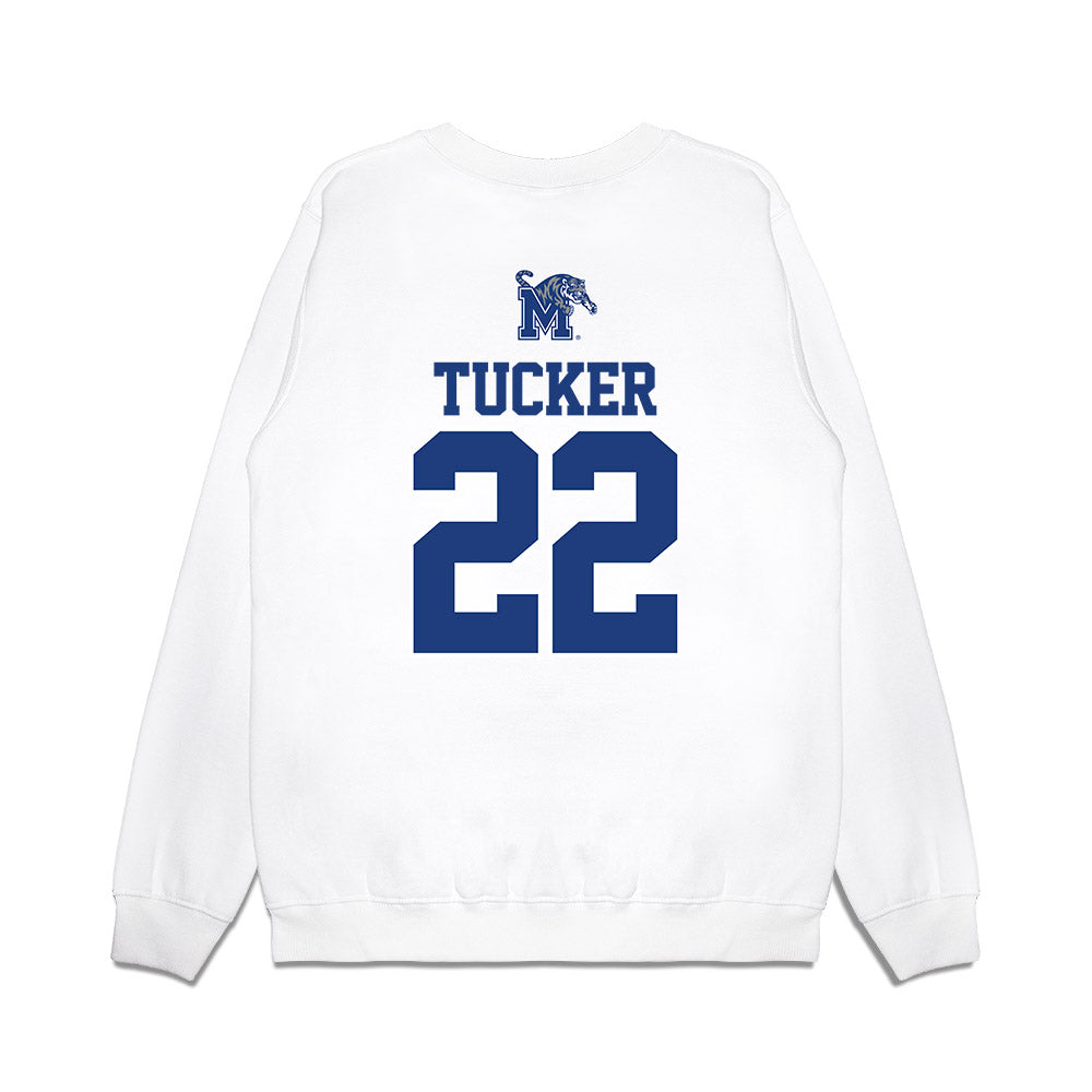 Memphis - NCAA Baseball : Cade Tucker - USA Raglan Premium Crewneck Sweatshirt-1