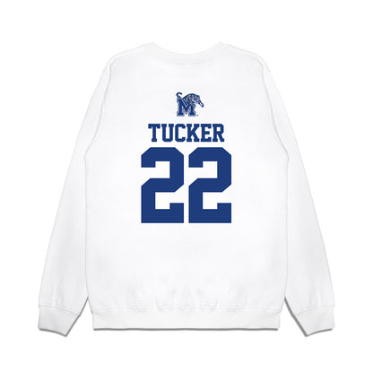 Memphis - NCAA Baseball : Cade Tucker - USA Raglan Premium Crewneck Sweatshirt-1
