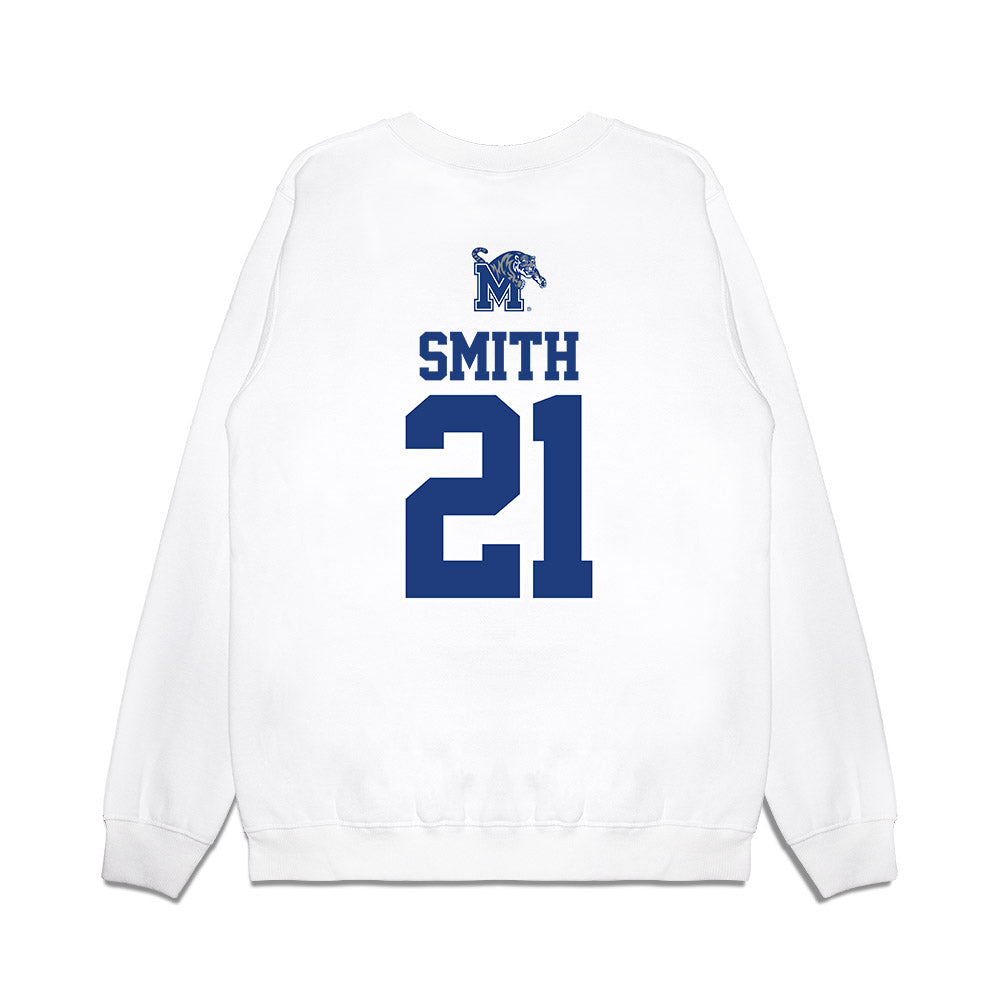 Memphis - NCAA Baseball : Charlie Smith - USA Raglan Premium Crewneck Sweatshirt-1
