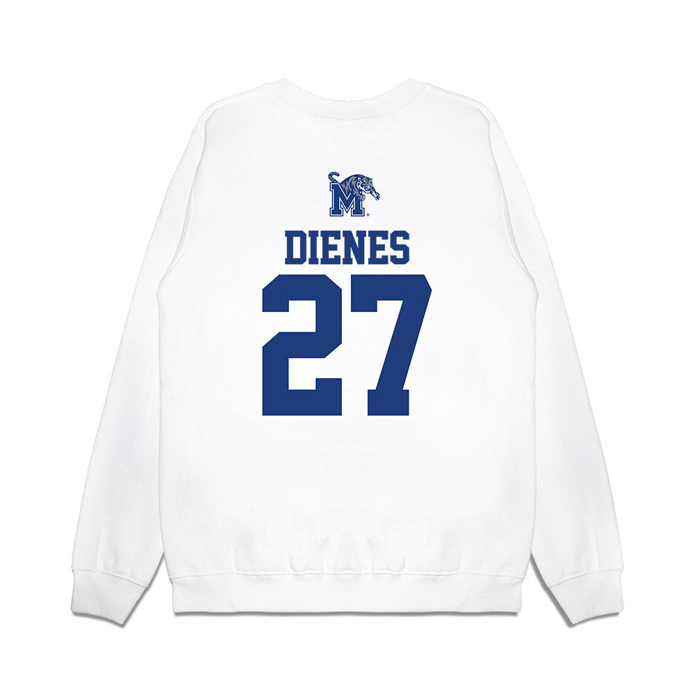 Memphis - NCAA Baseball : Jacob Dienes - USA Premium Crewneck Sweatshirt-1