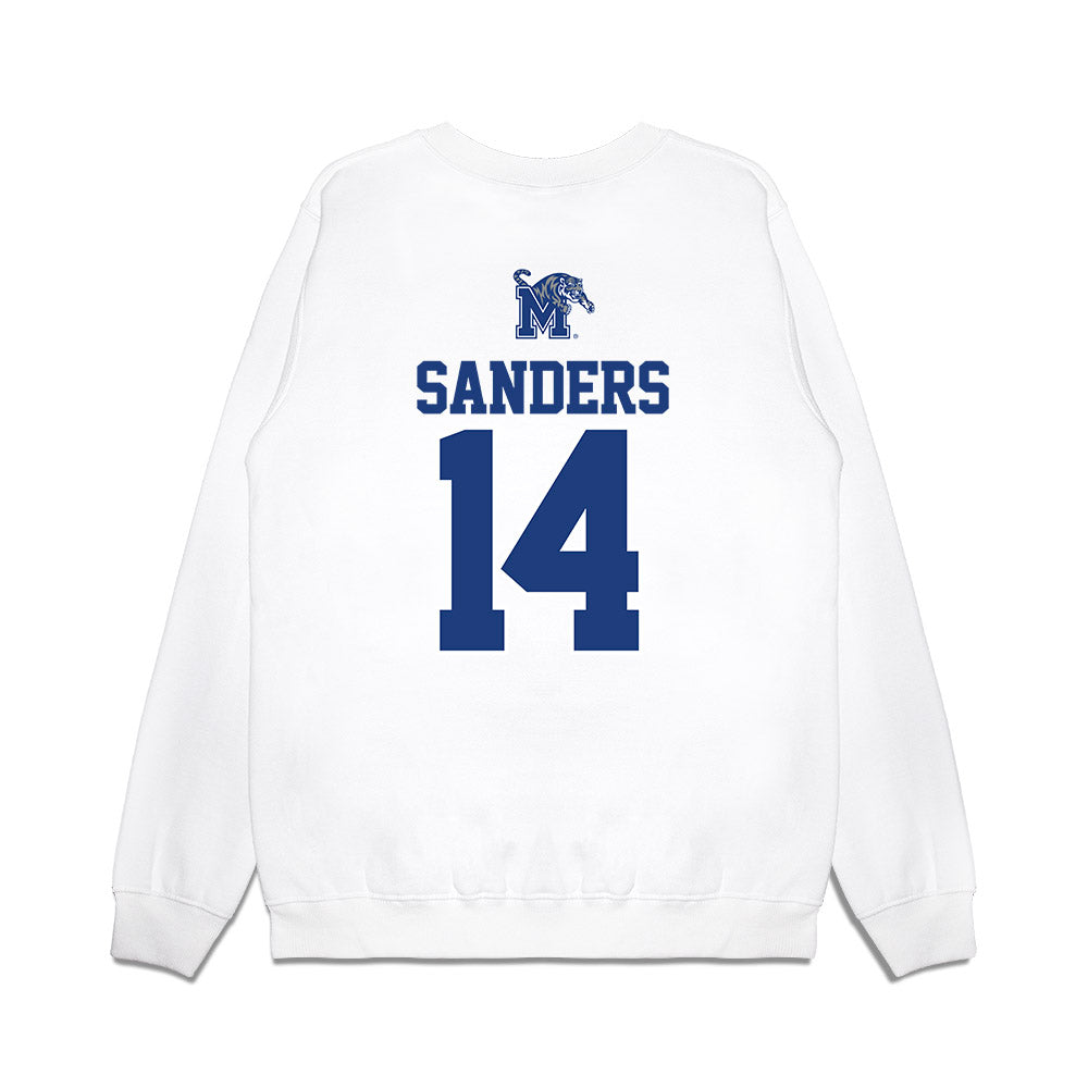Memphis - NCAA Baseball : Brayden Sanders - USA Raglan Premium Crewneck Sweatshirt-1