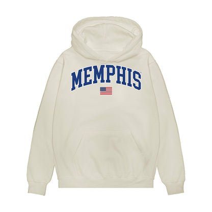 Memphis - NCAA Baseball : Isaac Lucas - USA Raglan Premium Hooded Sweatshirt-0