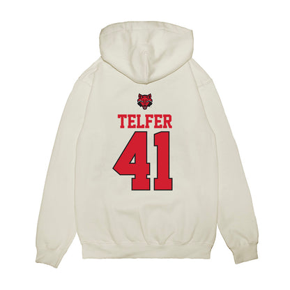 Arkansas State - NCAA Baseball : Tatem Telfer - USA Raglan Premium Hooded Sweatshirt-1