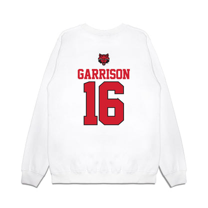 Arkansas State - NCAA Baseball : Cooper Garrison - USA Raglan Premium Crewneck Sweatshirt-1