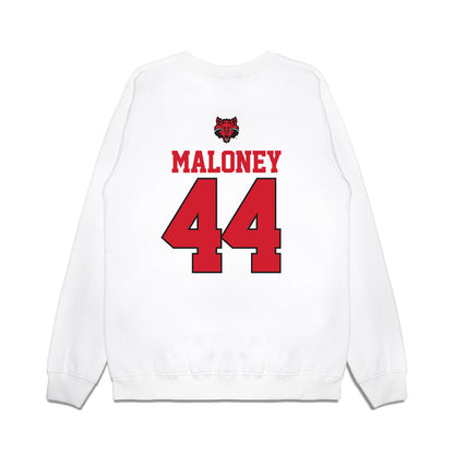 Arkansas State - NCAA Baseball : Collin Maloney - USA Raglan Premium Crewneck Sweatshirt-1