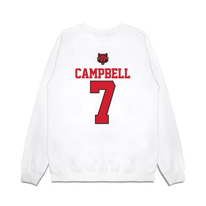 Arkansas State - NCAA Baseball : Cason Campbell - USA Raglan Premium Crewneck Sweatshirt-1