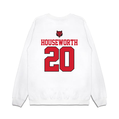 Arkansas State - NCAA Baseball : Aidan Houseworth - USA Raglan Premium Crewneck Sweatshirt-1