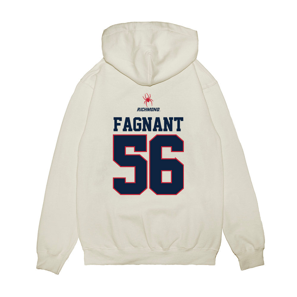 Richmond - NCAA Baseball : James Fagnant - USA Raglan Premium Hooded Sweatshirt-1