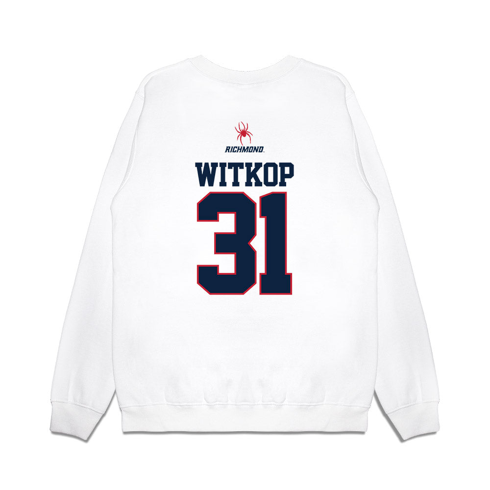 Richmond - NCAA Baseball : Paul Witkop - USA Raglan Premium Crewneck Sweatshirt-1
