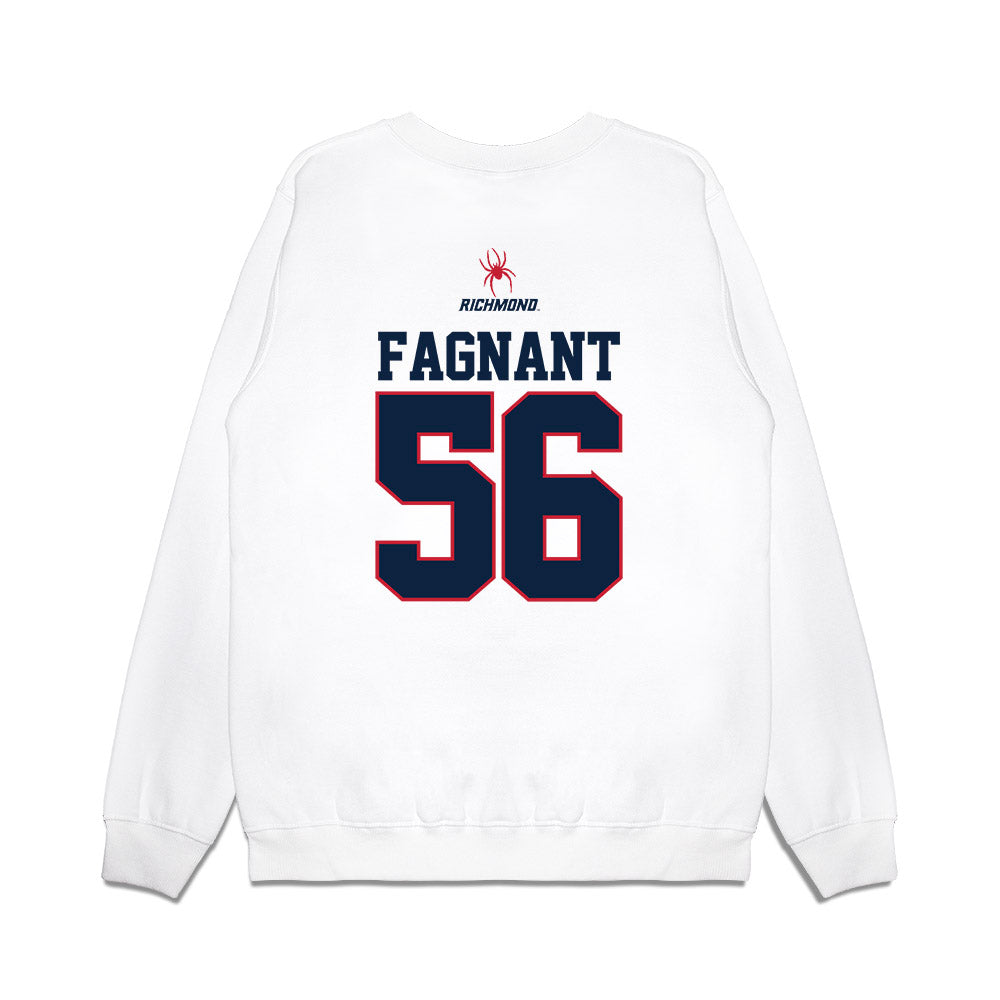 Richmond - NCAA Baseball : James Fagnant - USA Raglan Premium Crewneck Sweatshirt-1