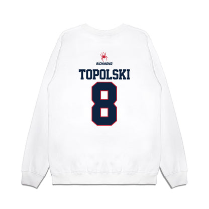 Richmond - NCAA Baseball : Chase Topolski - USA Raglan Premium Crewneck Sweatshirt-1