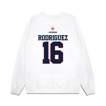Richmond - NCAA Baseball : Esteban Rodriguez - USA Raglan Premium Crewneck Sweatshirt-1