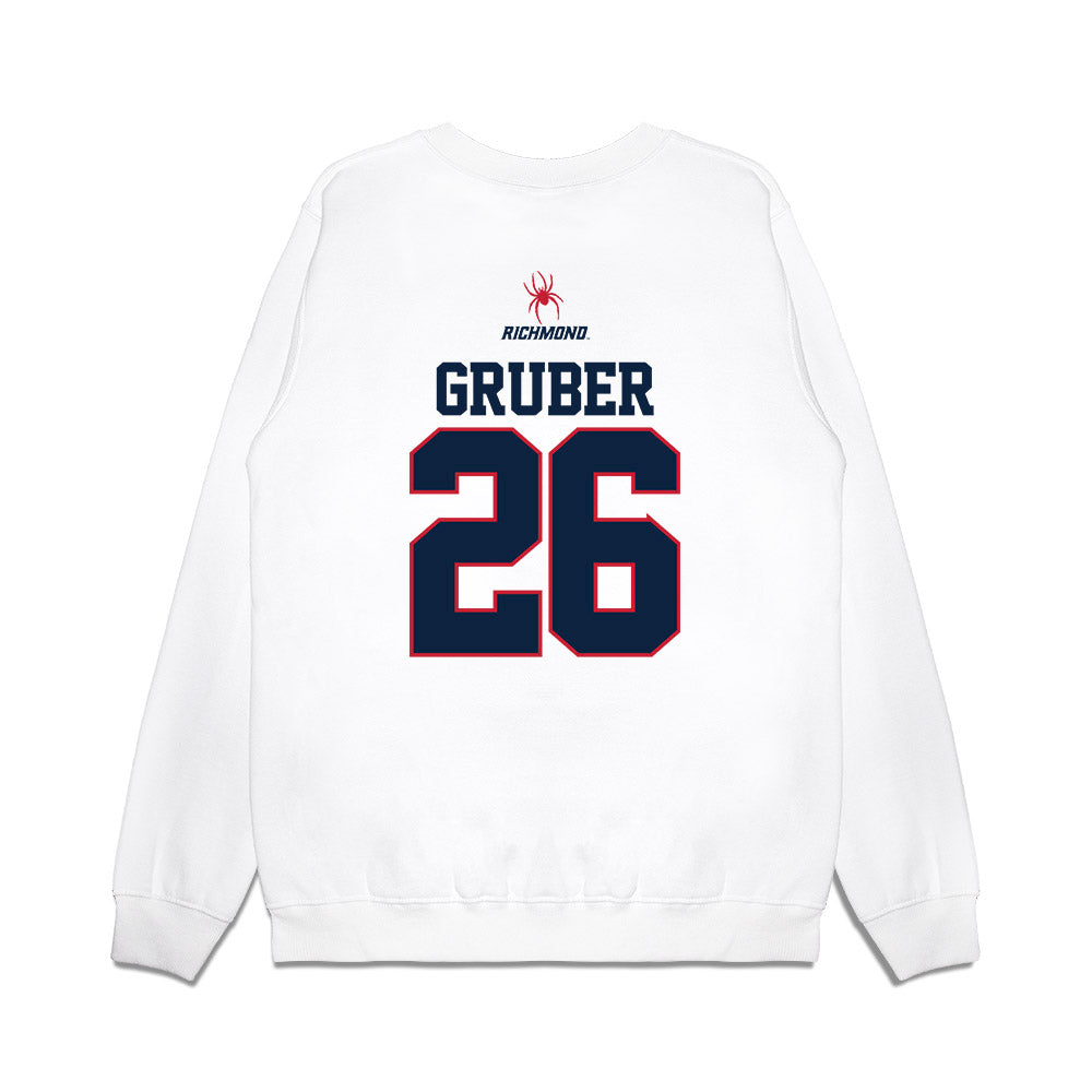 Richmond - NCAA Baseball : Chayse Gruber - USA Raglan Premium Crewneck Sweatshirt-1