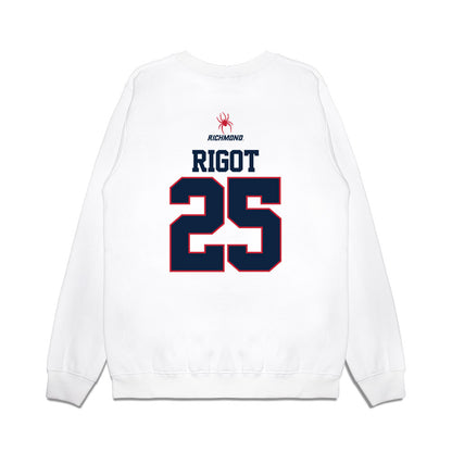 Richmond - NCAA Baseball : Tyler Rigot - USA Raglan Premium Crewneck Sweatshirt-1