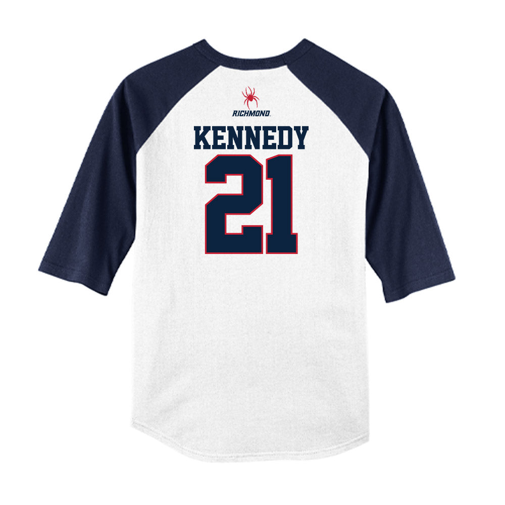 Richmond - NCAA Baseball : Grant Kennedy - USA Raglan Shirt-1